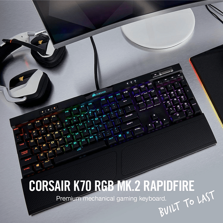 CORSAIR K70 RGB RAPIDFIRE Mechanical Gaming Keyboard