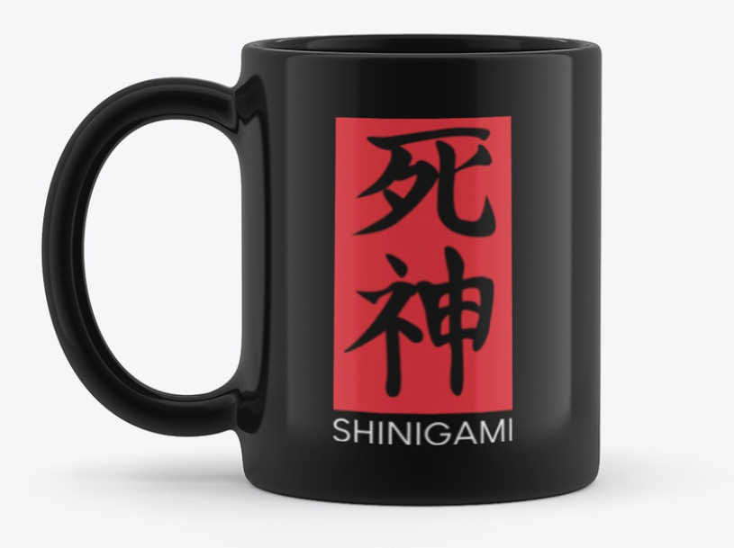 SHINIGAMI LINE Black Mug