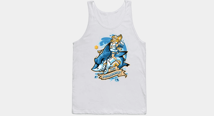 Shark Rodeo Tank Top