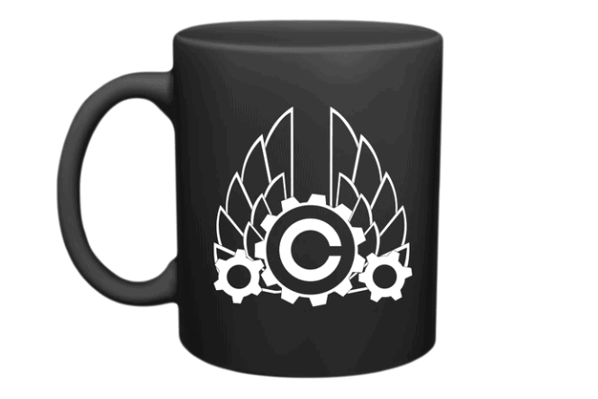 CohhCarnage's logo mug