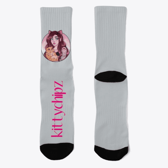 KITTYCHIPZ Crewneck Socks