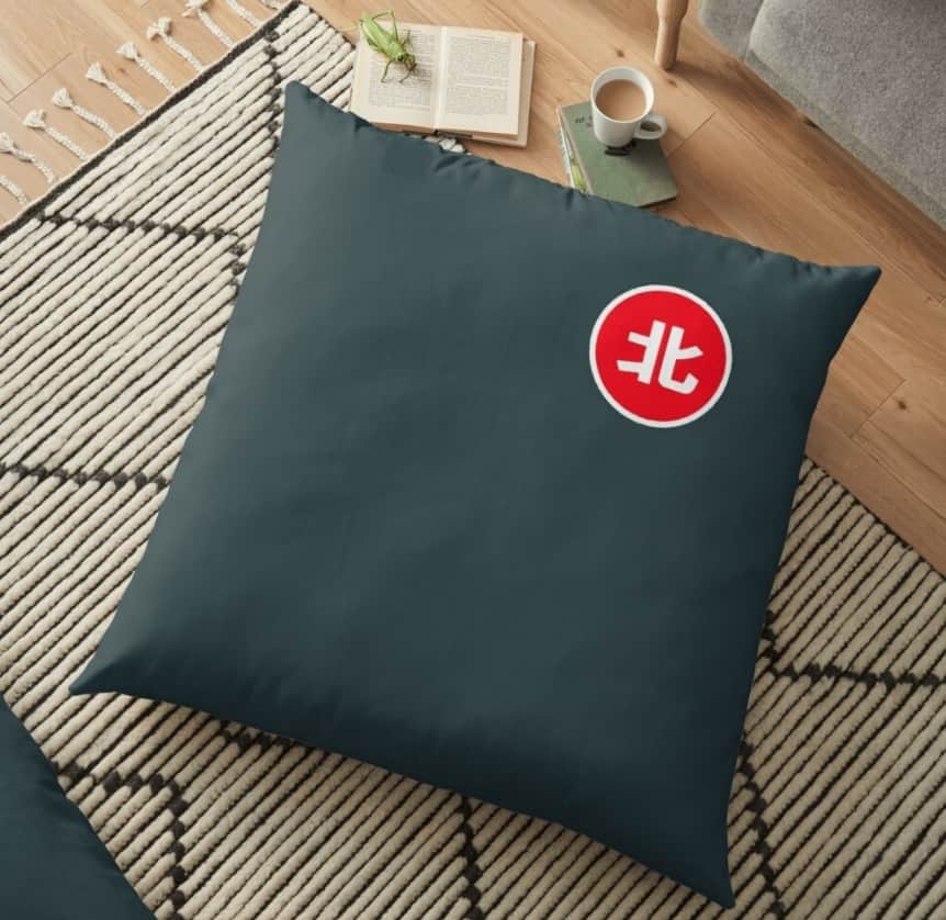 Northernlion Merch Logo Floor Pillow