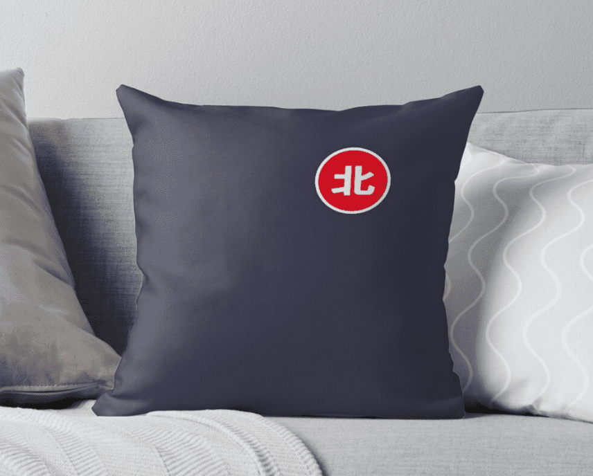 Northernlion Merch Logo Throw Pillow