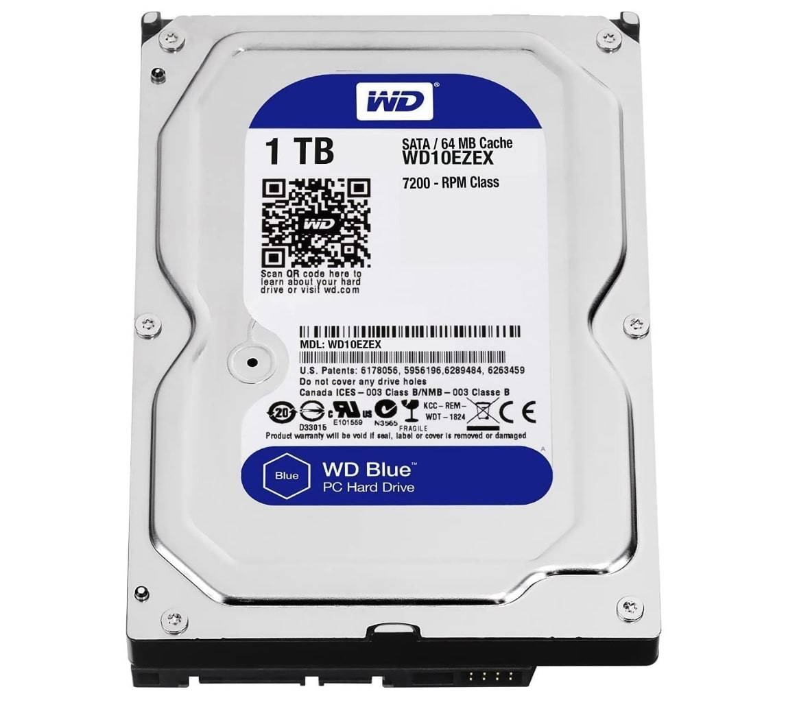 Asmongold's disk drive: Western Digital (WD) 