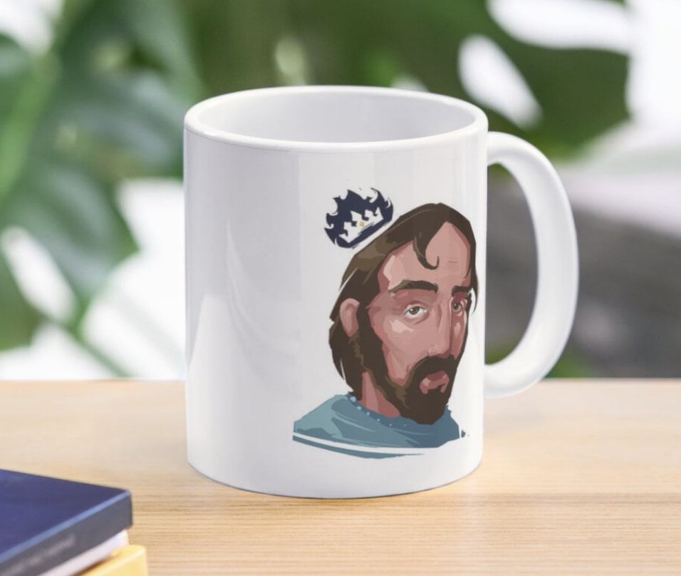 Asmongold art Mug