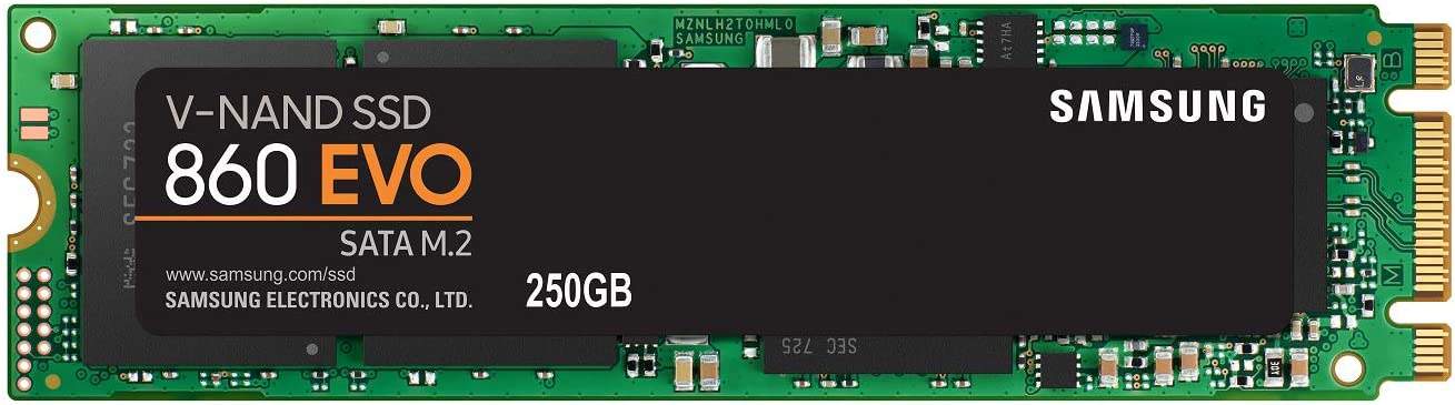 Samsung 860 EVO SSD 250GB