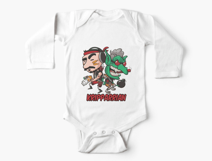 Long-Sleeve Baby One Piece